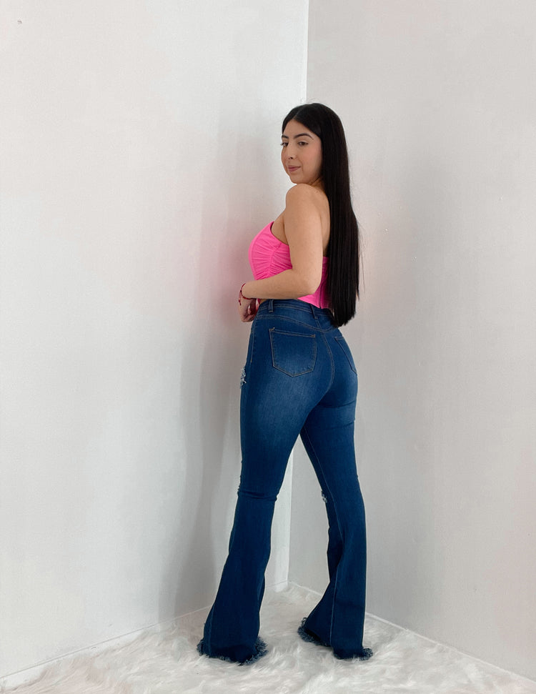 Vaquerita Bonita Flared Jeans 33" Inseam