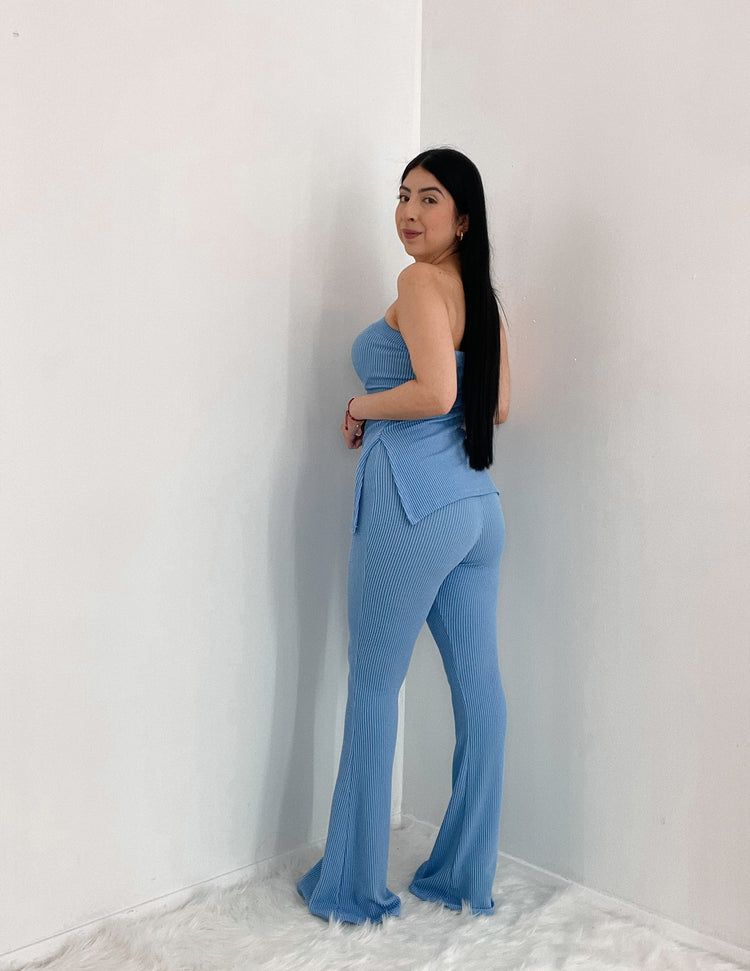 Baddie Set In Color Sky Blue