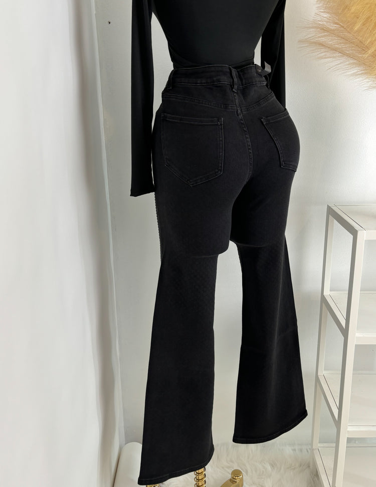 Black Bling Denim Jeans