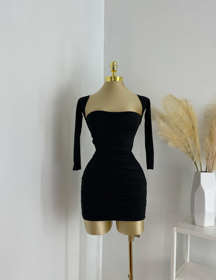 Open Back Mini Dress