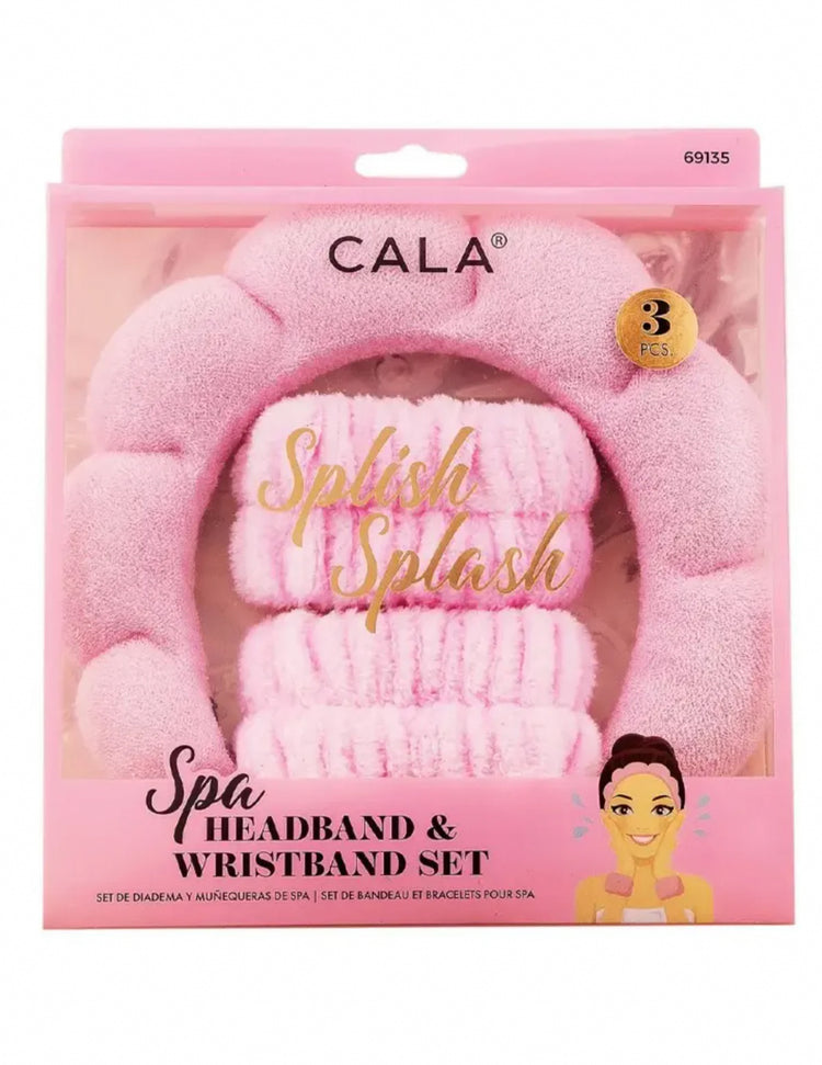 CALA HEAD BAND AND WRISTBAND SET