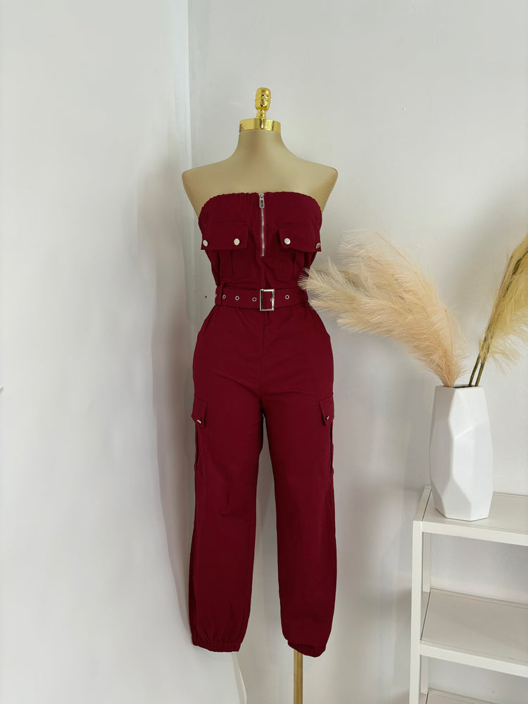 Cargo Jumpsuit