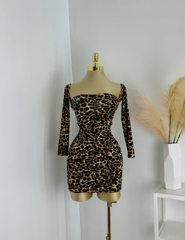 Open Back Mini Dress