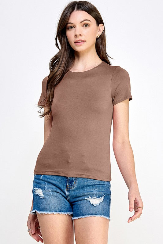 Crewneck Double Layered Top