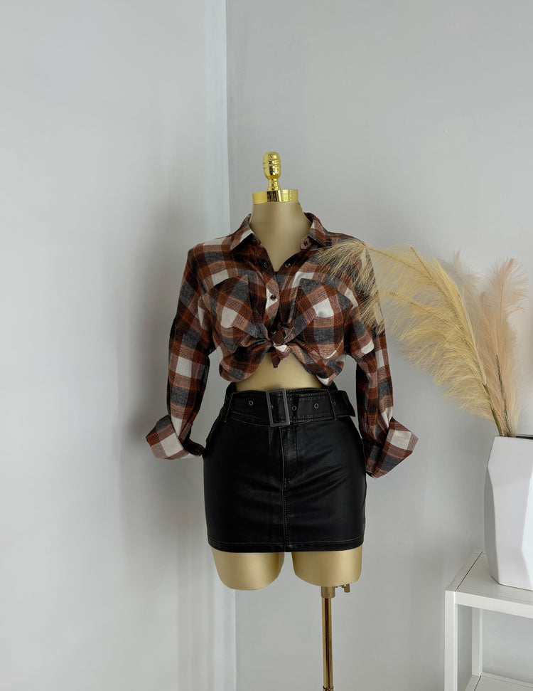 Fall For Me Mini Skirt