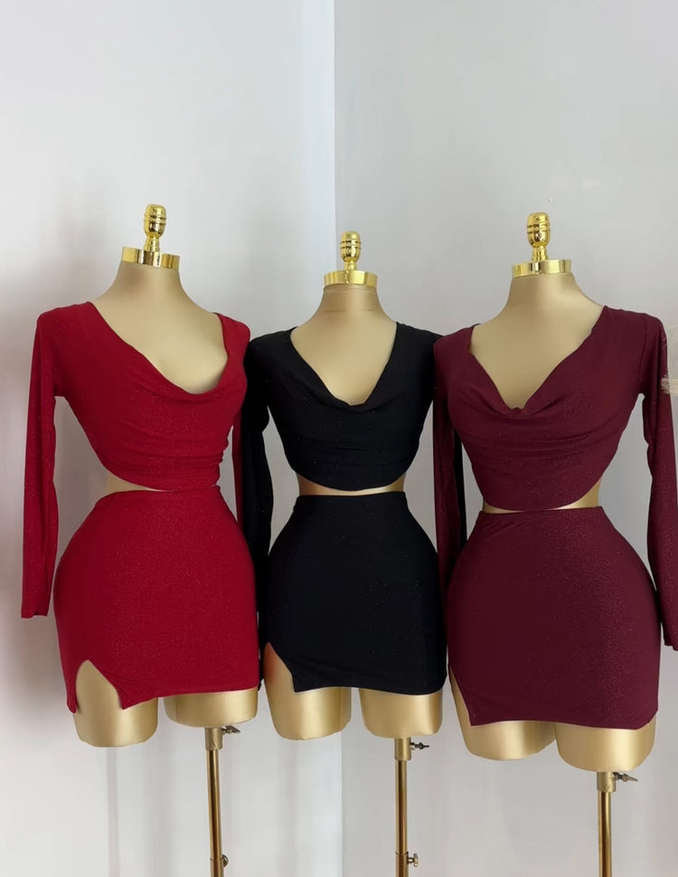 Glittery Set Long Sleeve