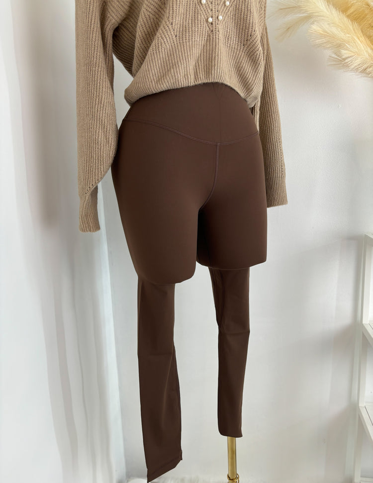 Go To Leggings In Brown