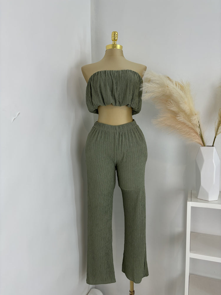 Summer Top and Pants Set