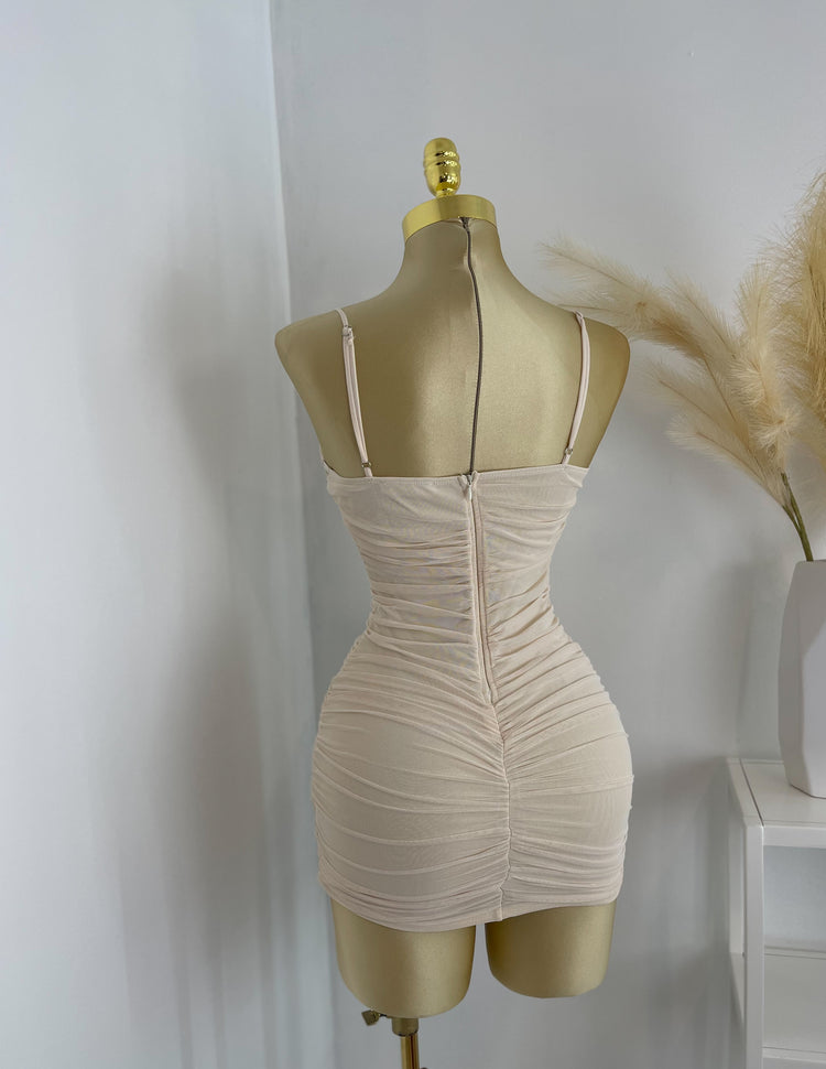 Corset Dress In Ivory