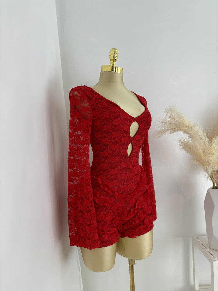 Lace Romper