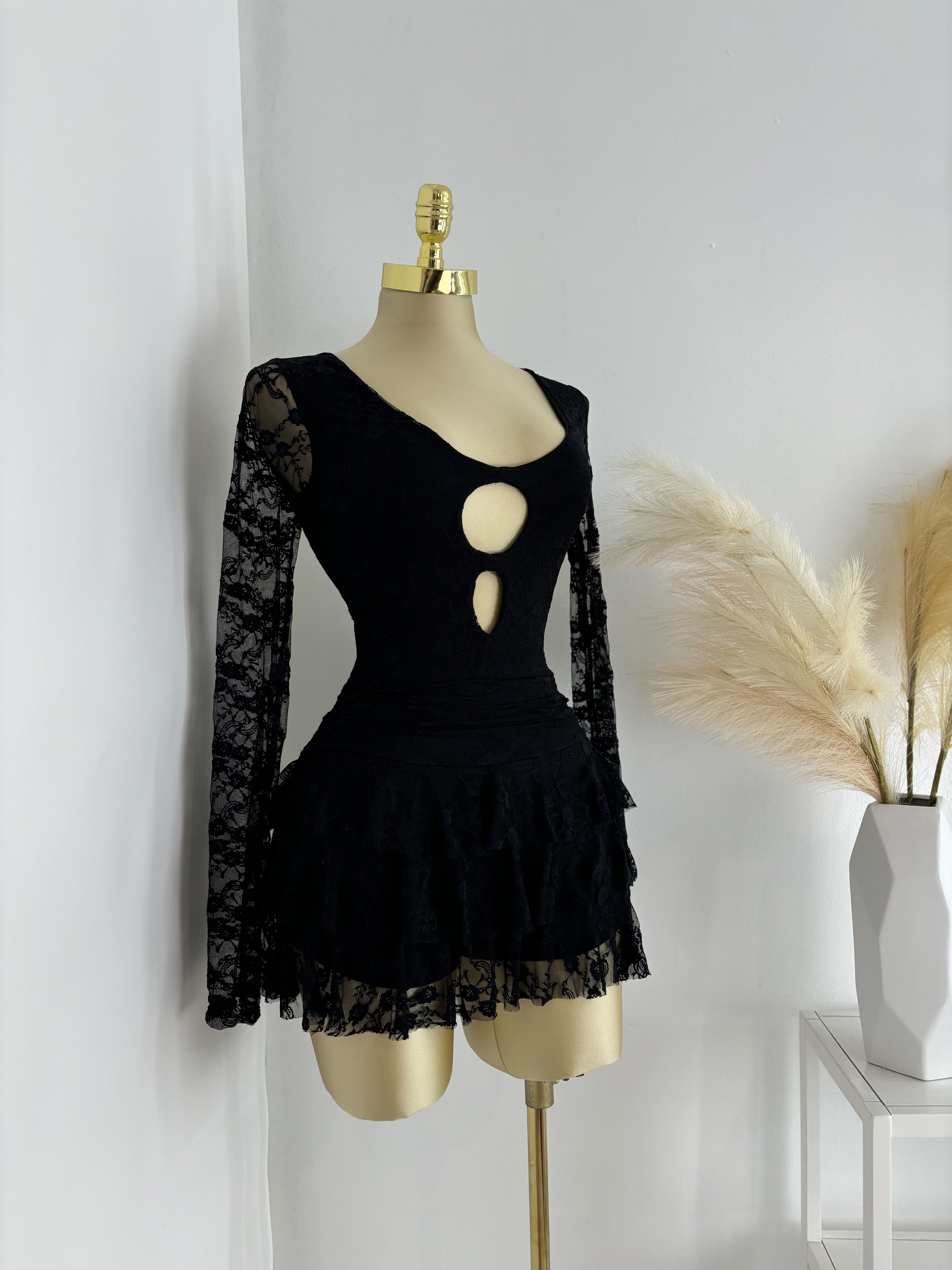 Lace Romper Dress MICHELES BOUTIQUE Lace Romper Dress MICHELES BOUTIQUE