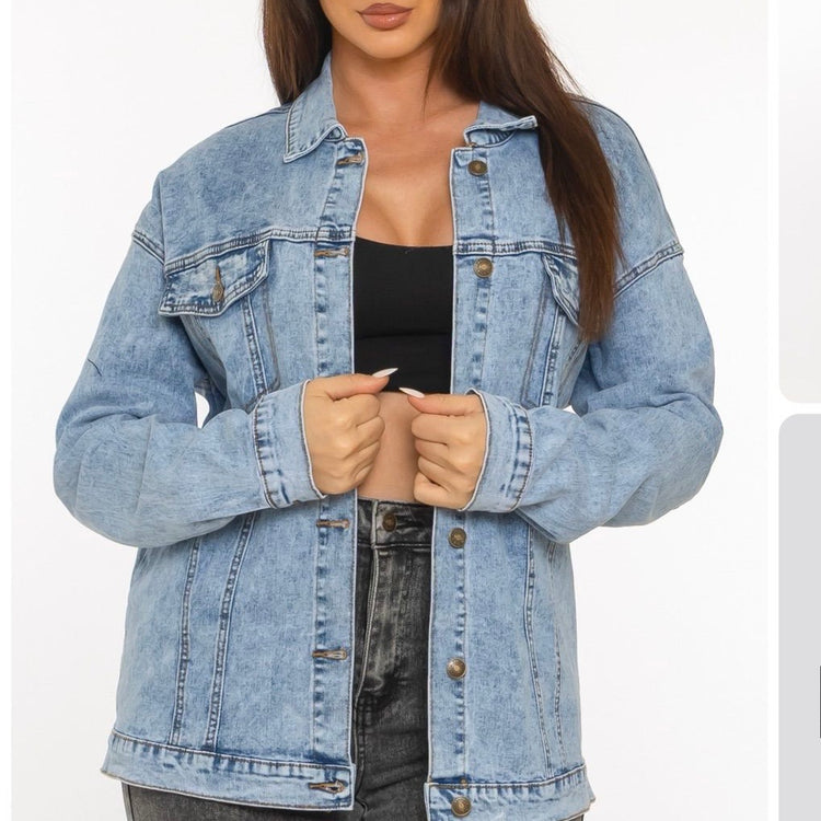 Michi Oversized Denim Jacket