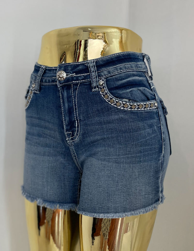 Rodeo Eagle Bling Shorts