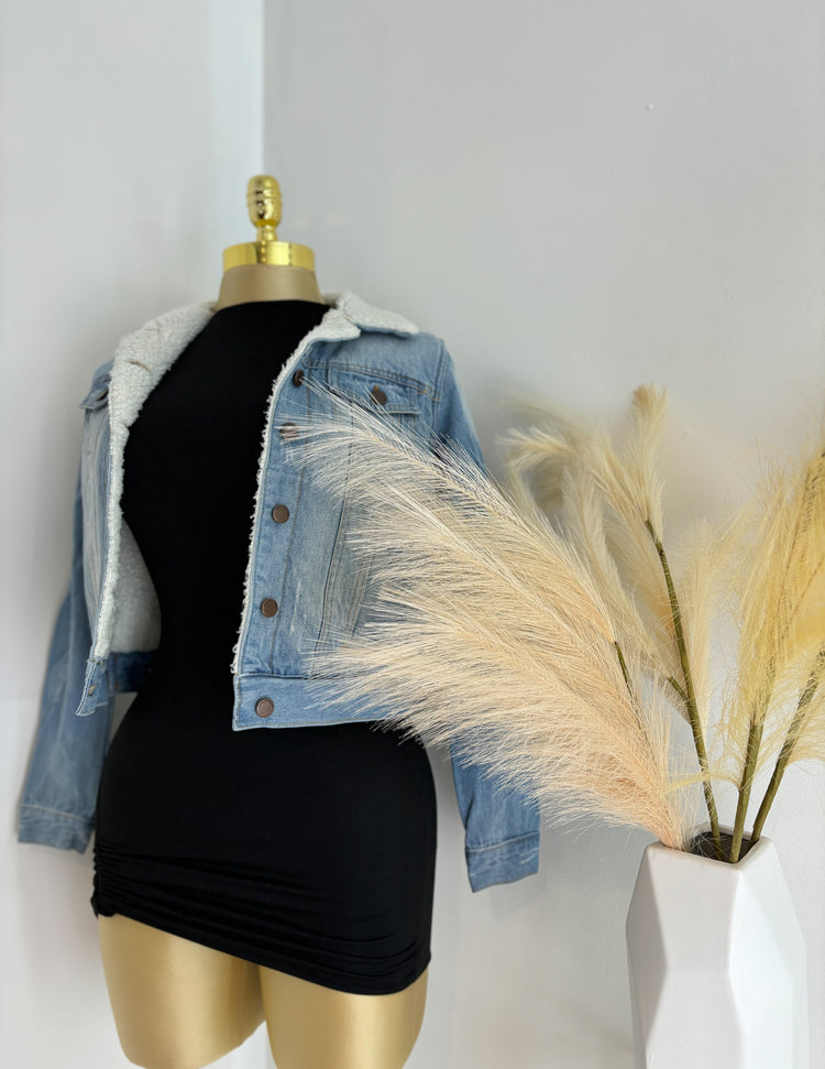 Sherpa Denim Jacket