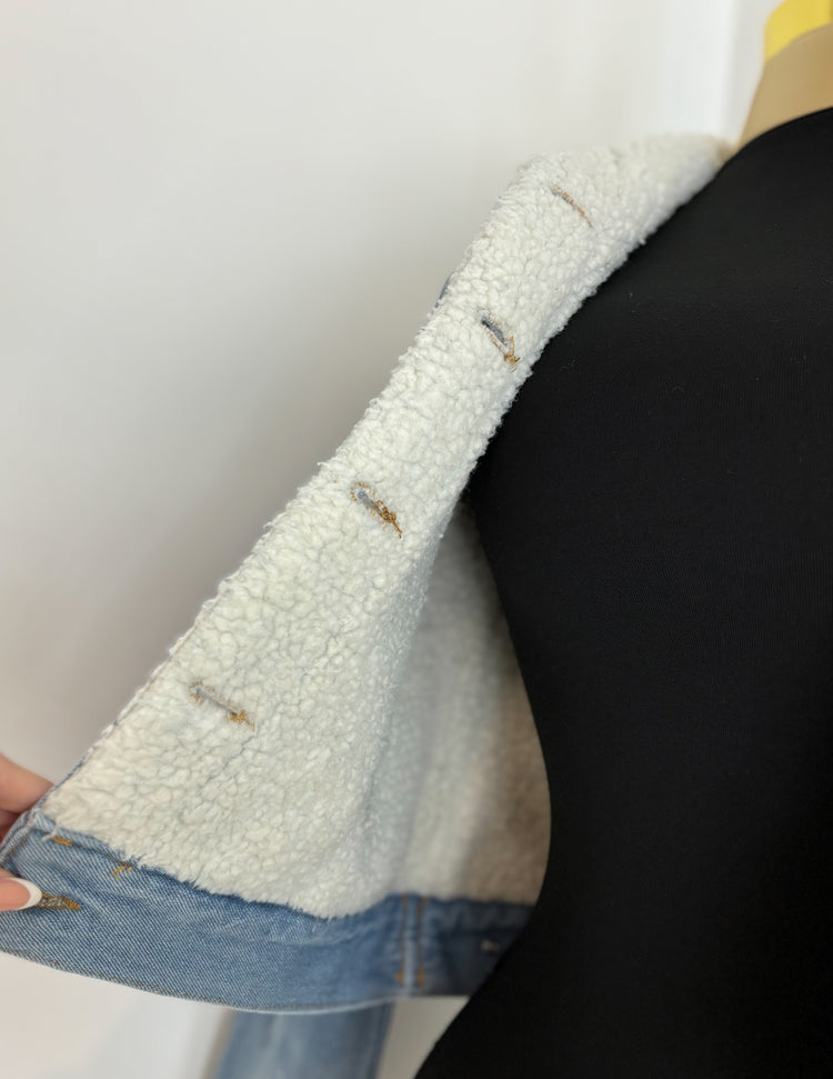 Sherpa Denim Jacket