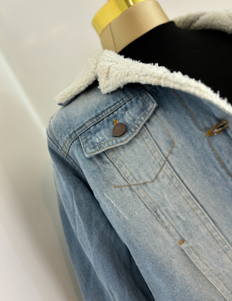 Sherpa Denim Jacket