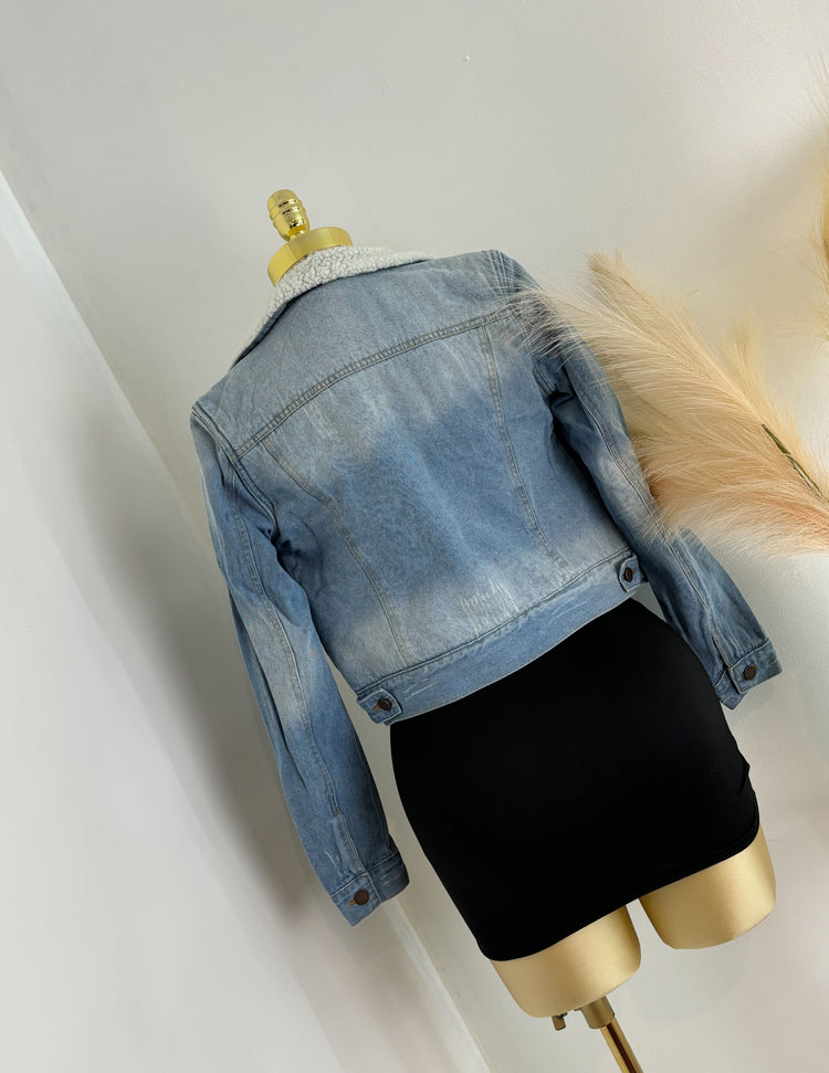 Sherpa Denim Jacket