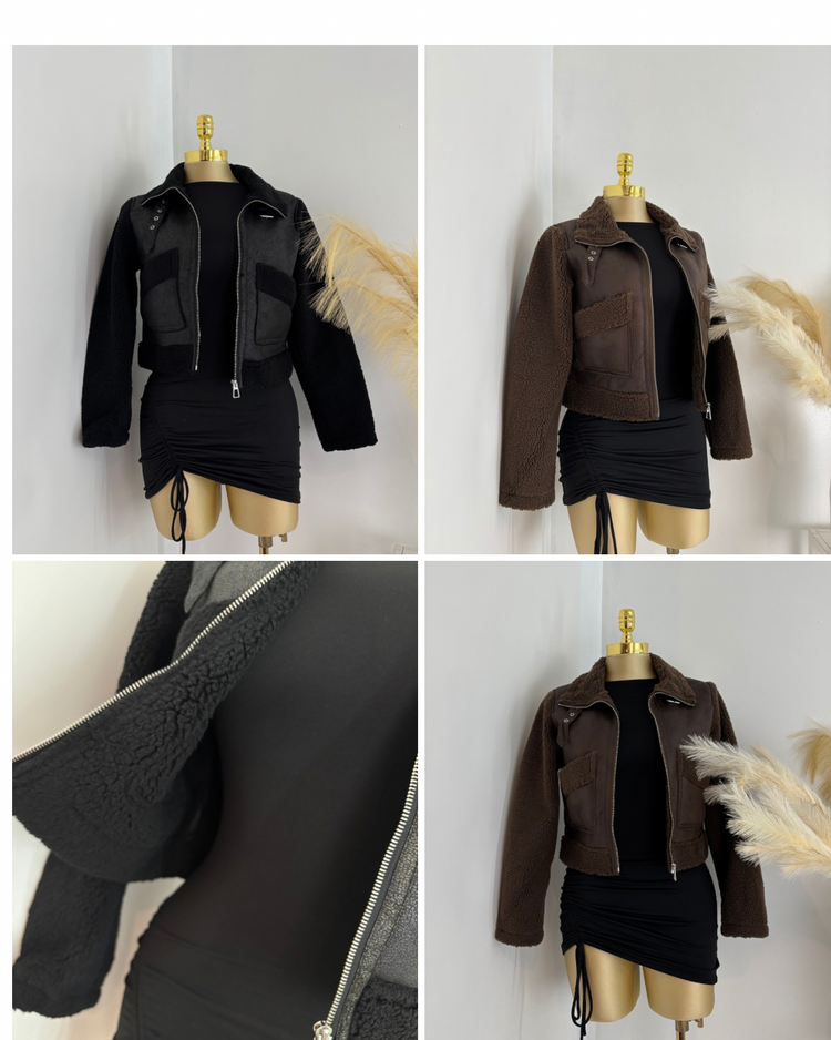 Sherpa Detail Jacket