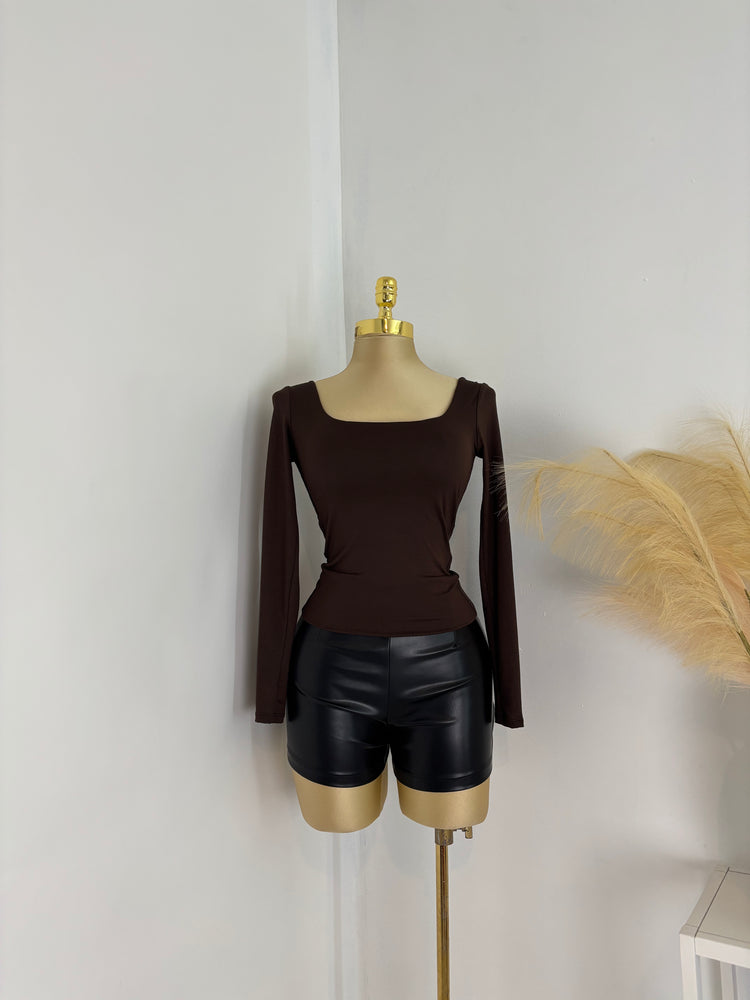 Slimming Long Sleeve Double Layered