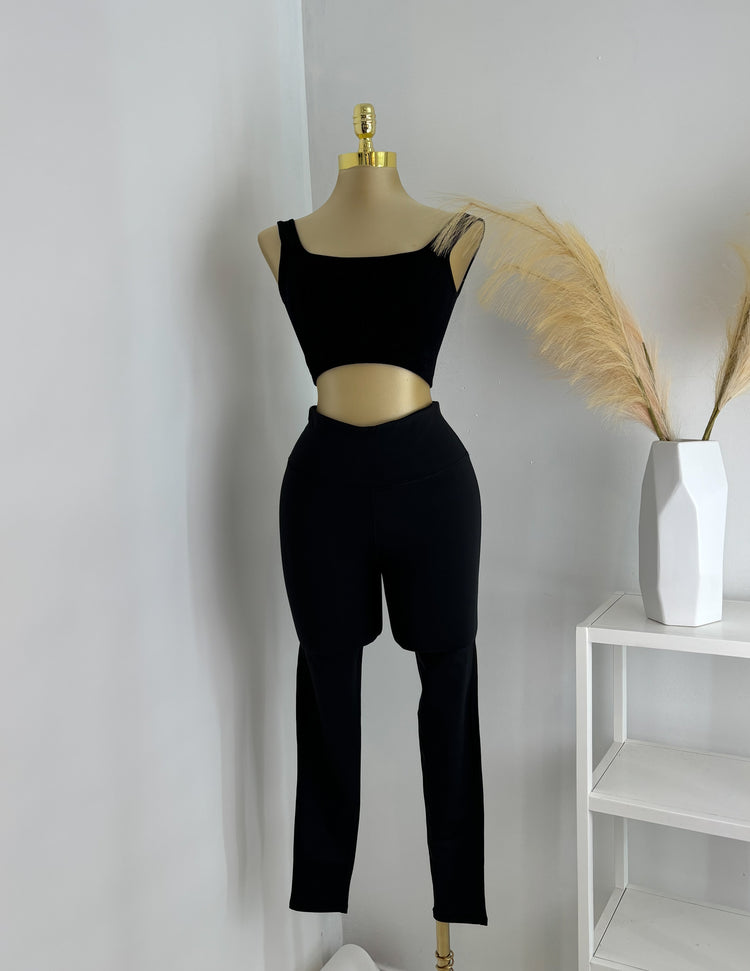 Snatched Leggings In Black