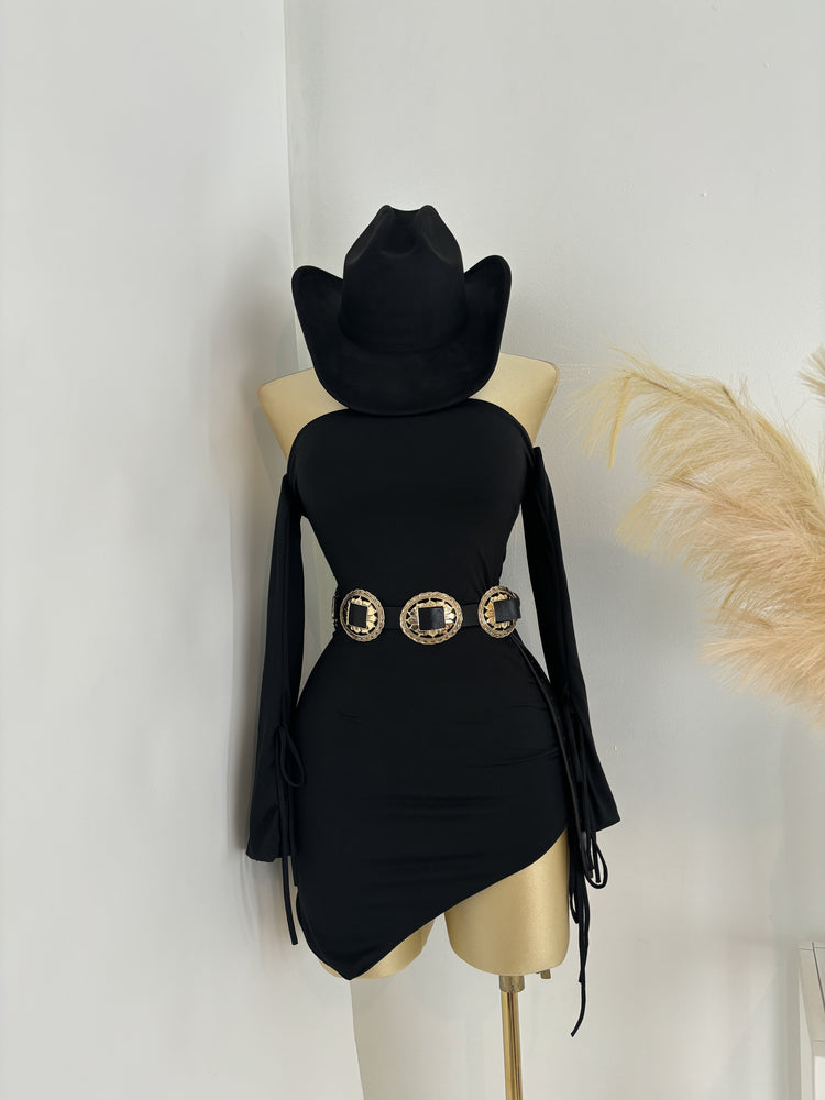 Western Concho Flower Belt