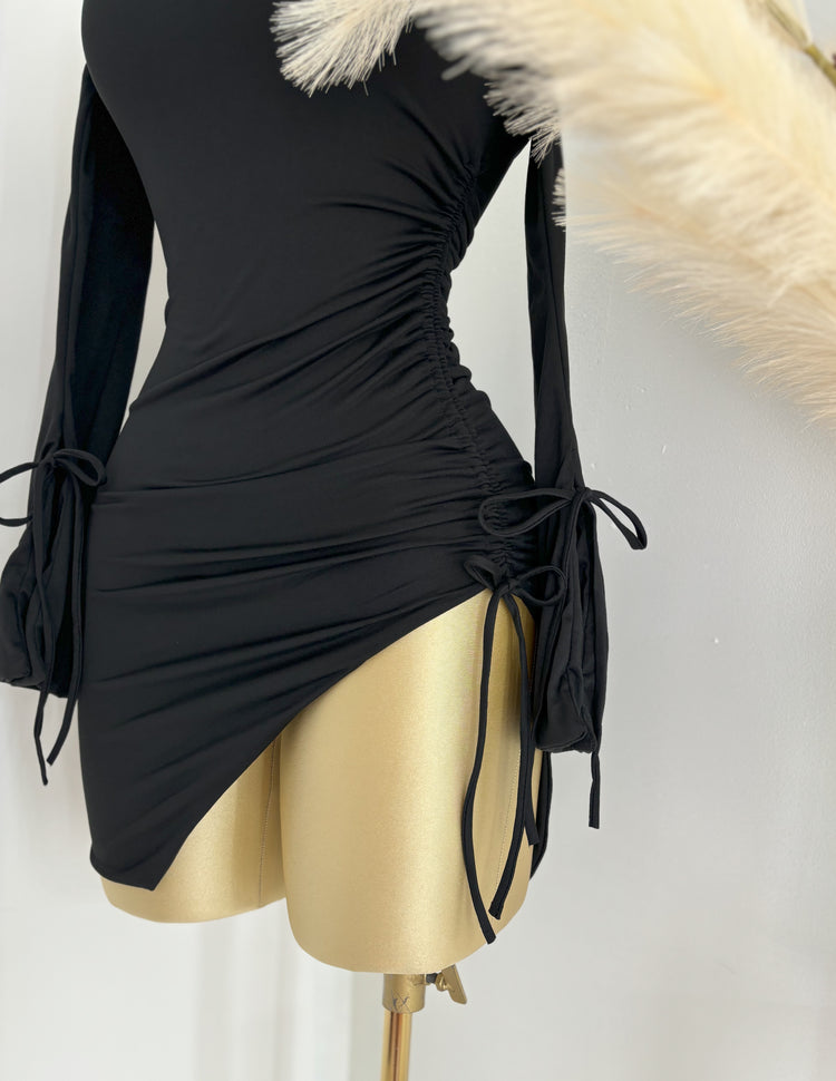 Coquette Double Layered Mini Dress – MICHELES BOUTIQUE Coquette Double Layered Mini Dress – MICHELES BOUTIQUE