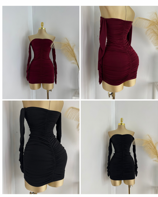 Be Mine Off The Shoulder Dress