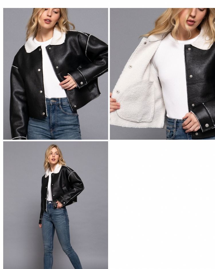 Chic Jacket In Black