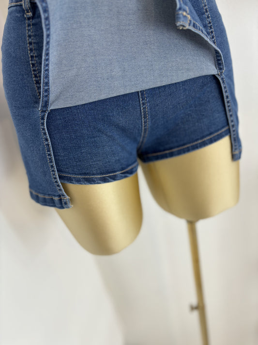 Classic Denim Skort