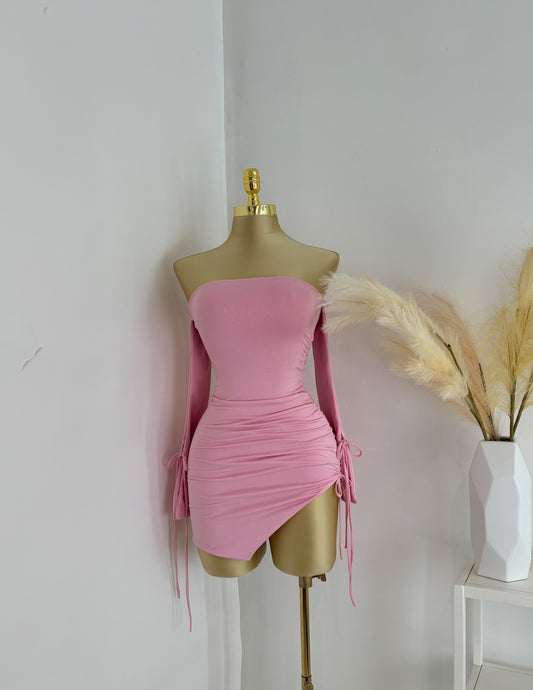 Coquette Double Layered Mini Dress