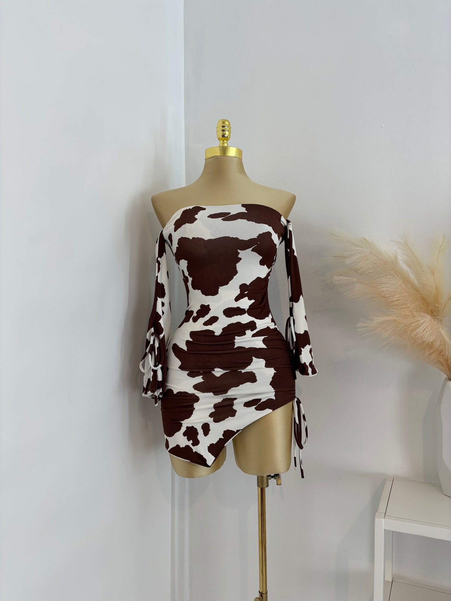 brown coquette dress Brown Corset Mini Dress Coquette Aesthetic Outfit for Summer Brown / XS