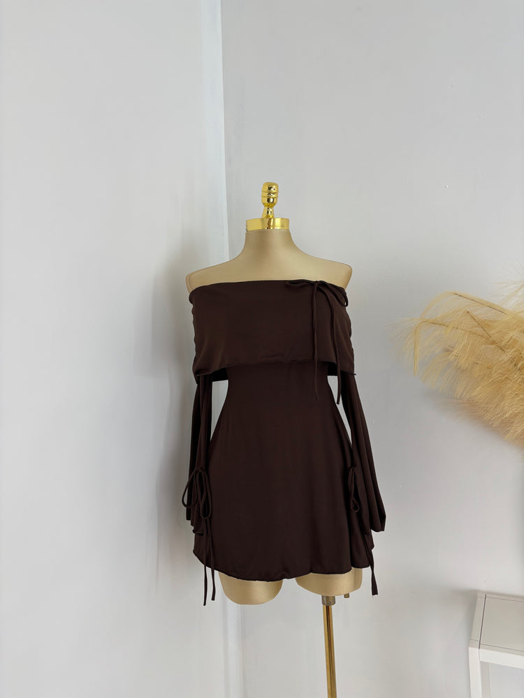 Cutie Off The Shoulder Dress