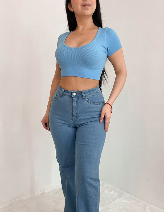 Everyday Ribbed Crop Top