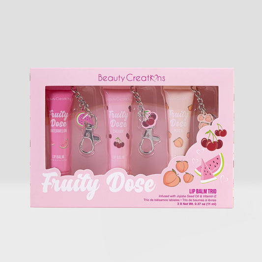 Fuity Dose Keychain Lip Balm Trio Set