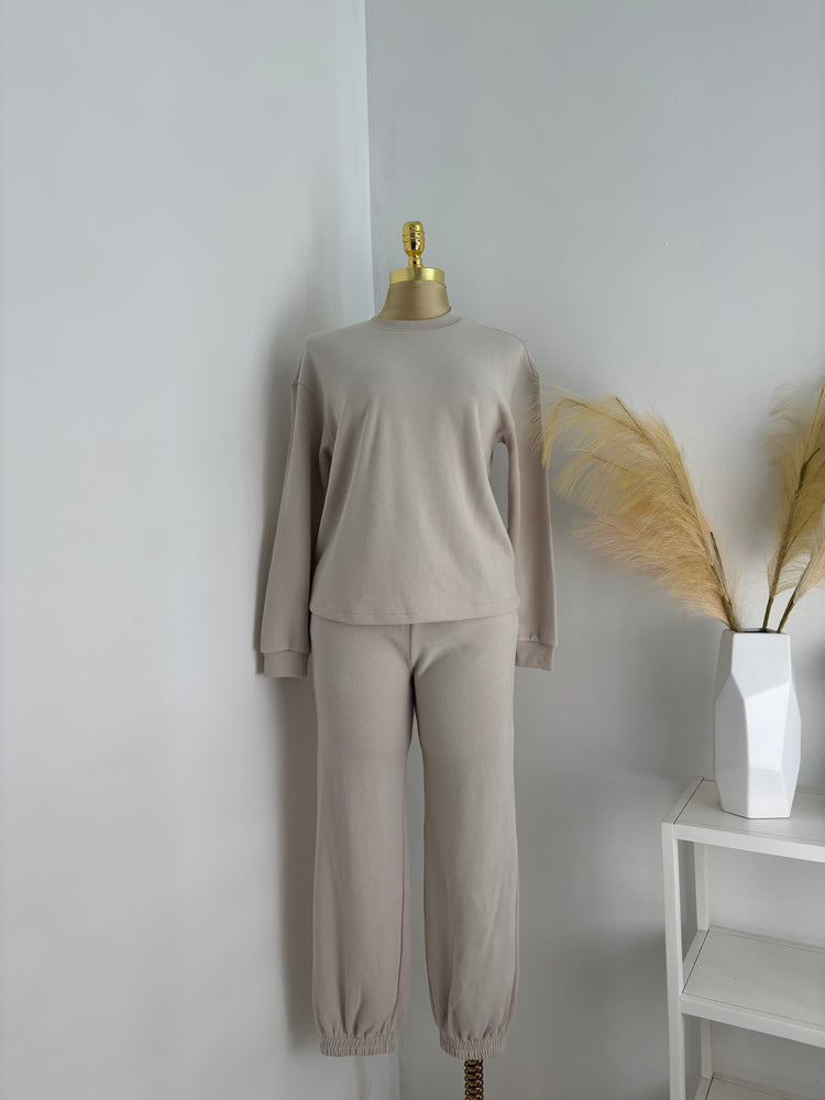 Joggers and Sweater Set