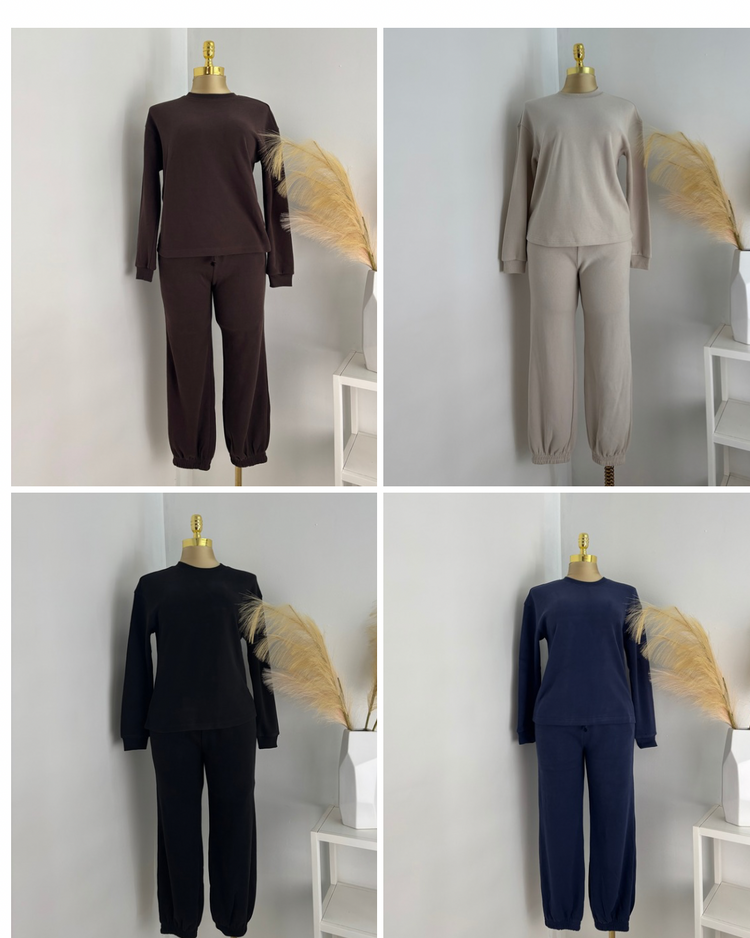 Joggers and Sweater Set