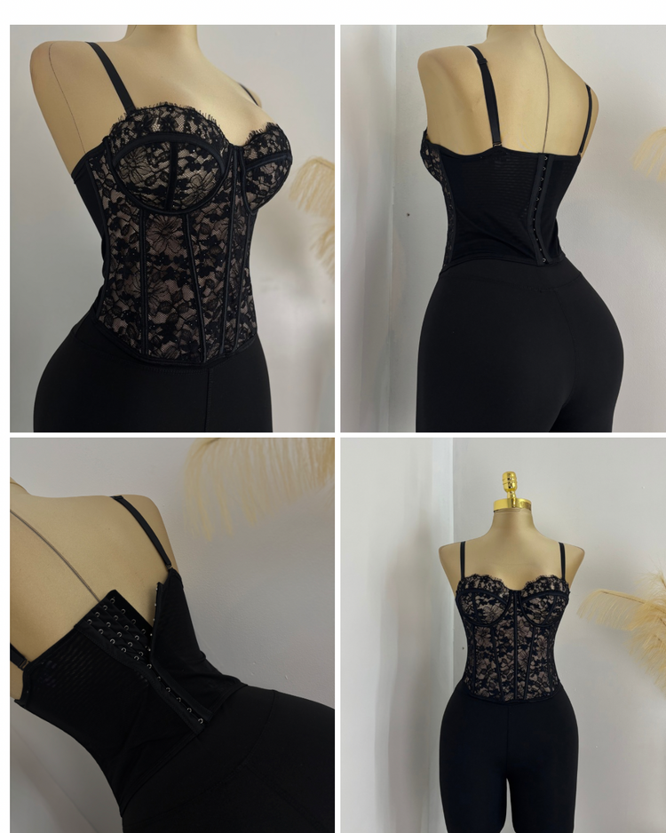 Lace Corset Top