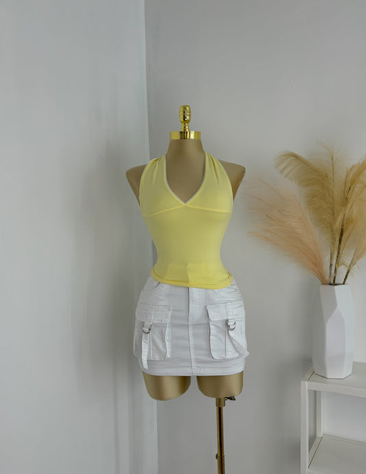 Lacy Halter Top