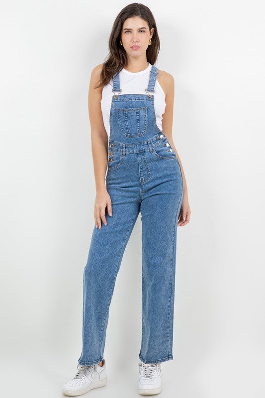 Maddie Denim Overalls