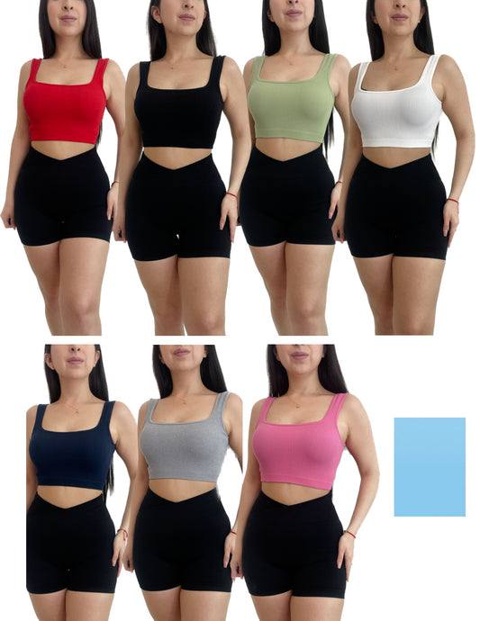 My Favorite Ribbed Tops 7 Colors Available