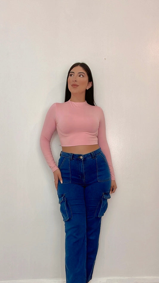 Buttery Soft Long Sleeve Crop Top