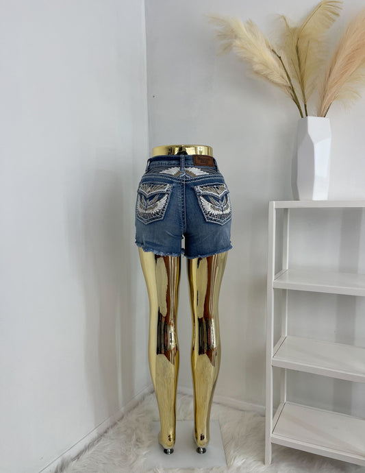 Rodeo Eagle Bling Shorts