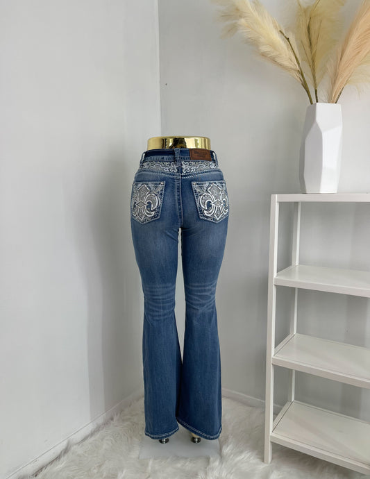 Rodeo Lily Bling Jeans Med Wash