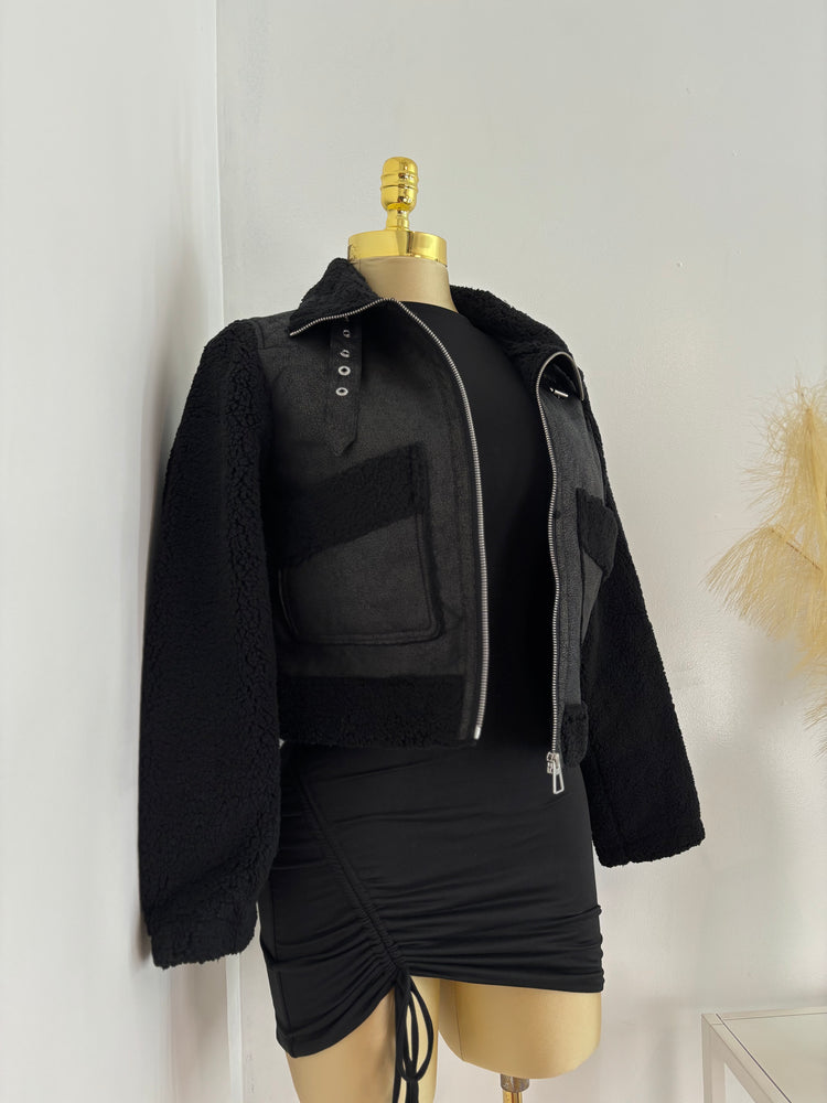 Sherpa Detail Jacket