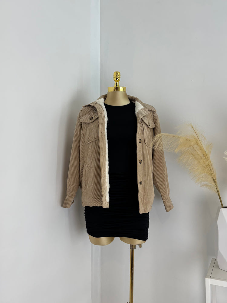 Sherpa Corduroy Shacket