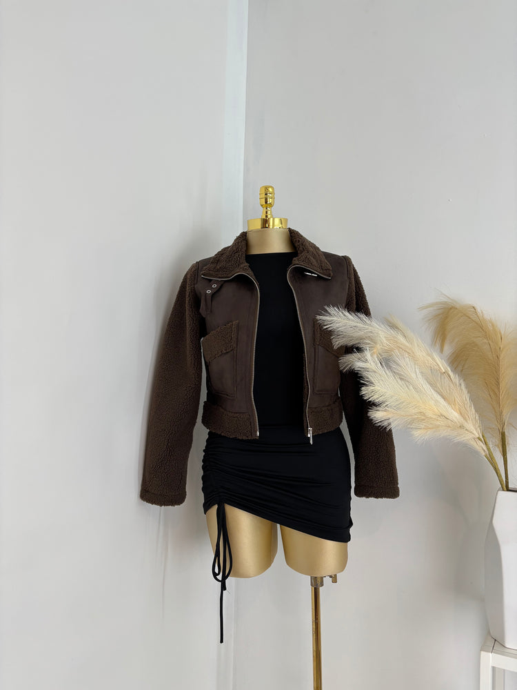 Sherpa Detail Jacket