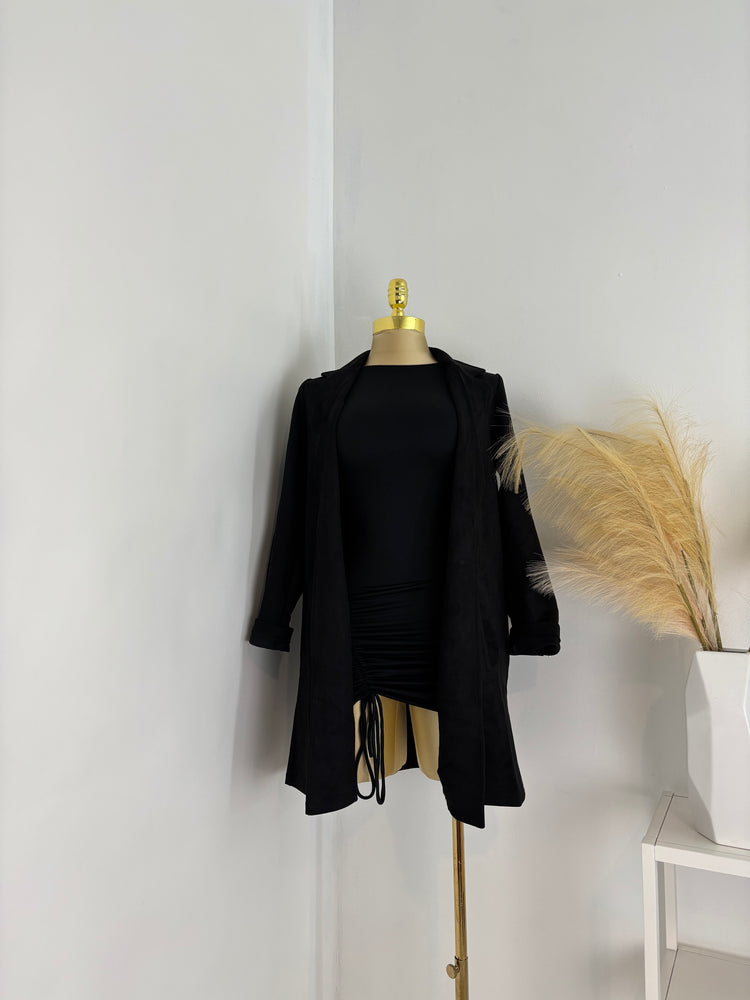 Suede Coat