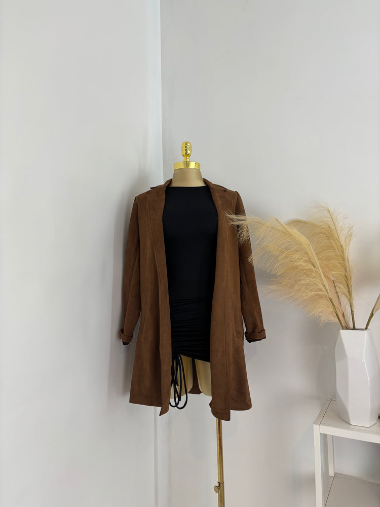 Suede Coat