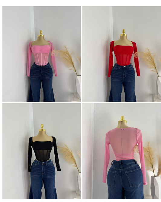 Valentines Day Corset Top