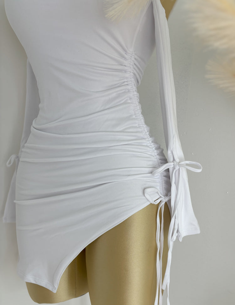 Coquette Double Layered Mini Dress – MICHELES BOUTIQUE Coquette Double Layered Mini Dress – MICHELES BOUTIQUE